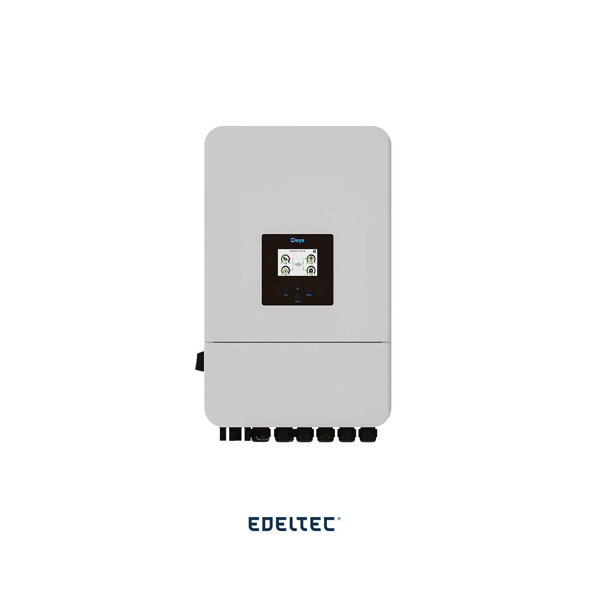 Inversor hibrido 220v deye 3mppt bifasico 10kw sun 10k-sg05lp2-us-am2 (127/220v) wifi afci